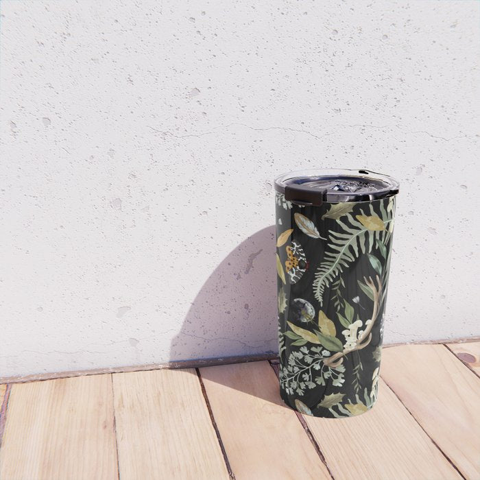 Moths Mystical Woodland D Travel Mug Gallery Image 4