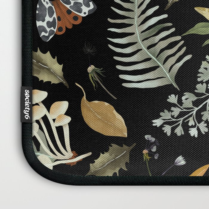 Moths Mystical Woodland D Laptop Sleeve Gallery Image 3