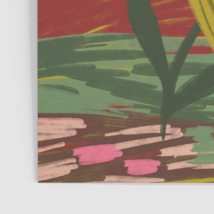 Expressionist Lilly Flowers  Poster Gallery Image 3