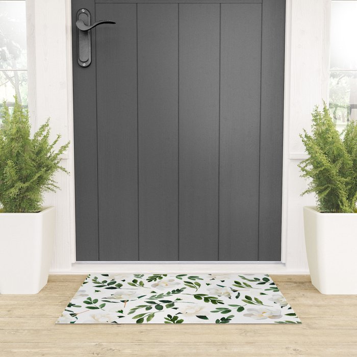 Magnolia Welcome Mat Gallery Image 3