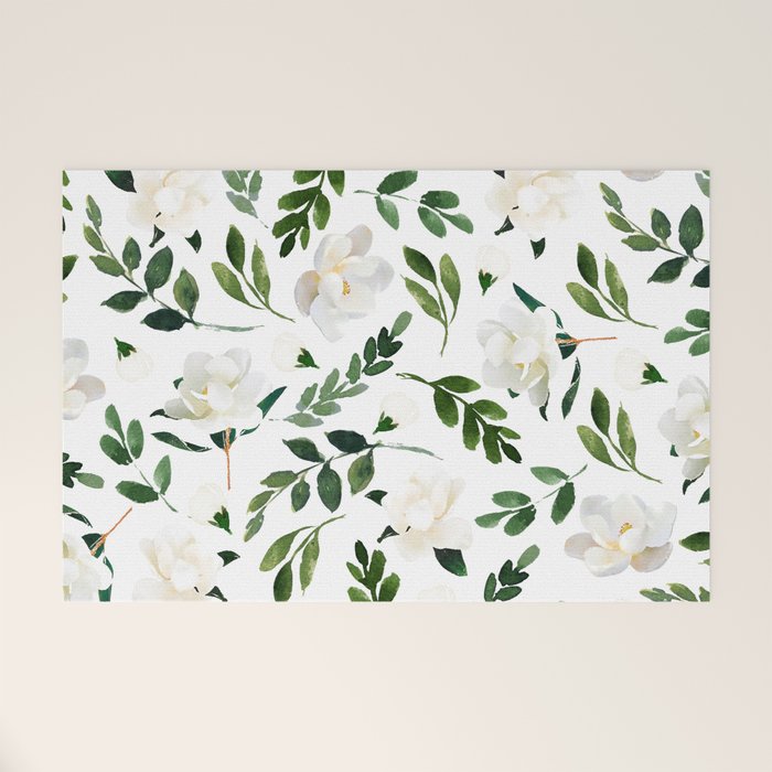 Magnolia Welcome Mat Gallery Image 1