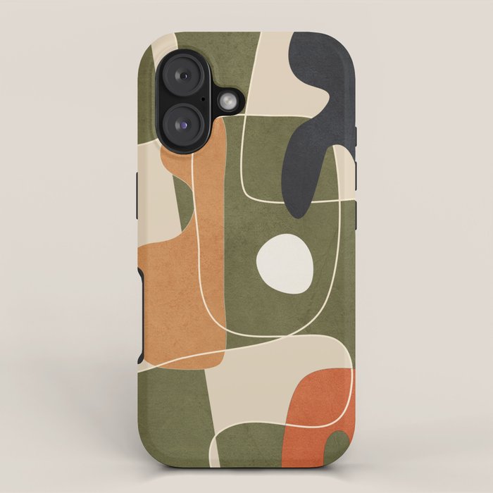Organic Rhythms 1 iPhone Case Gallery Image 1