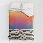 Vintage California Waves Duvet Cover Gallery Image 6