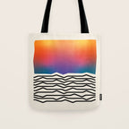 Vintage California Waves Tote Bag Gallery Image 1