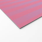 Dreamy Future Stripes in Gradient Pink and Ombre Blue Lavender Welcome Mat Gallery Image 2