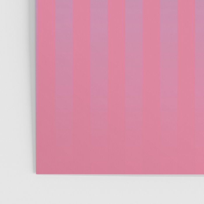 Dreamy Future Stripes in Gradient Pink and Ombre Blue Lavender Poster Gallery Image 3