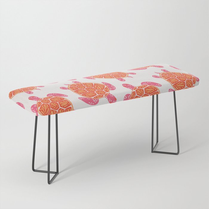 Sea Turtle - Melon Palette Bench Gallery Image 1