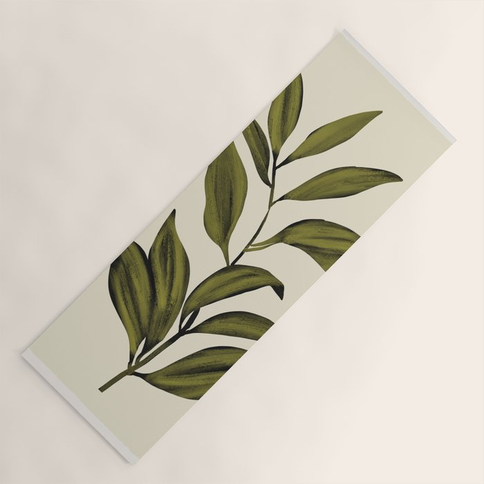 Abstract Art /Minimal Plant 82 Yoga Mat Gallery Image 1