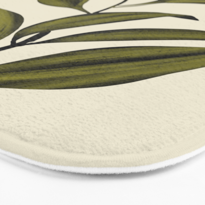 Abstract Art /Minimal Plant 82 Bath Mat Gallery Image 3