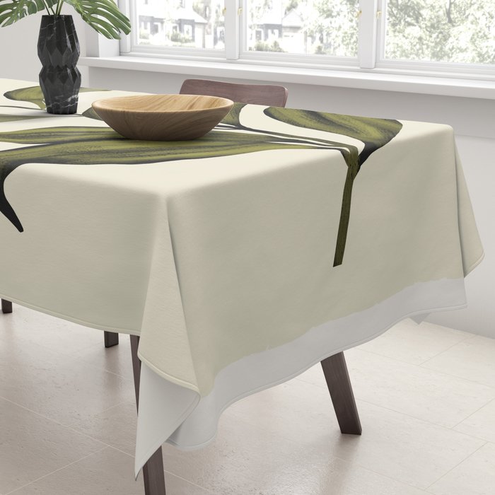 Abstract Art /Minimal Plant 82 Tablecloth Gallery Image 3