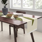 Abstract Art /Minimal Plant 82 Table Runner Gallery Image 2