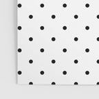 White & Black Polka Dots  Poster Gallery Image 3