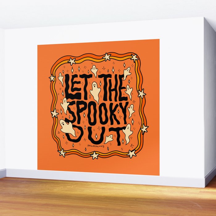 Let The Spooky Out Wall Mural Gallery Image 2
