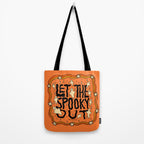 Let The Spooky Out Tote Bag Gallery Image 2