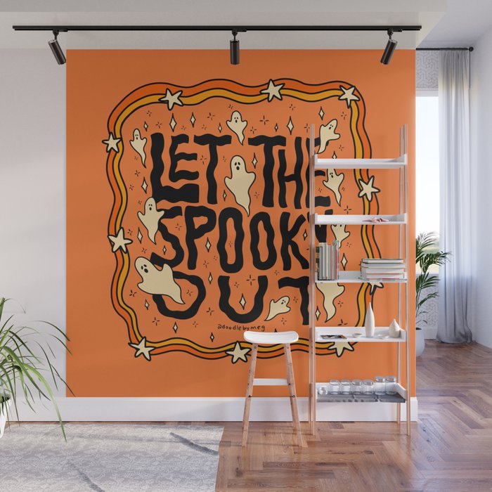 Let The Spooky Out Wall Mural Gallery Image 1