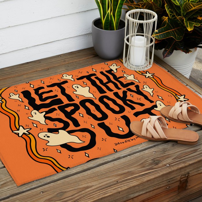 Let The Spooky Out Outdoor Rug Gallery Image 2