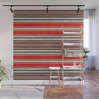 Bohemian Tapestry: Timeless Moroccan Heritage Fabrics Wall Mural Gallery Image 1