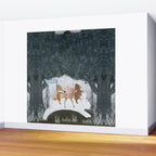 the winter bunny Wall Mural Gallery Image 2