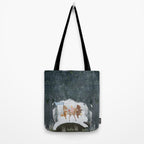 the winter bunny Tote Bag Gallery Image 2