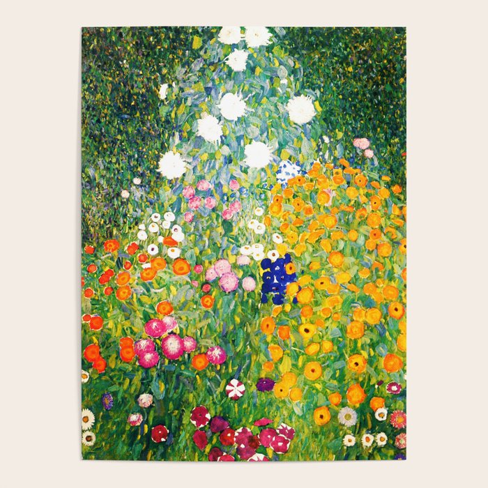 Gustav Klimt "Flower garden" Poster Gallery Image 4