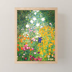 Gustav Klimt "Flower garden" Mini Art Print Gallery Image 1