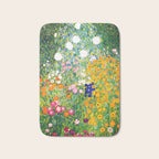 Gustav Klimt "Flower garden" Bath Mat Gallery Image 1
