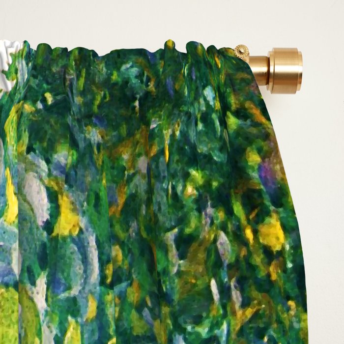Gustav Klimt "Flower garden" Window Curtain Gallery Image 2