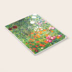 Gustav Klimt "Flower garden" Notebook Gallery Image 3