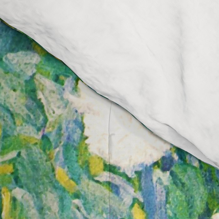 Gustav Klimt "Flower garden" Comforter Gallery Image 4