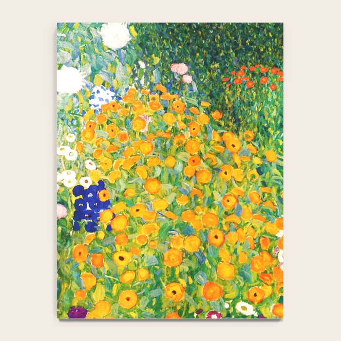 Gustav Klimt "Flower garden" Notebook Gallery Image 4