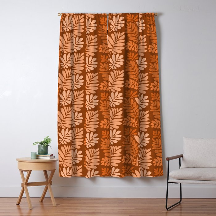 Cinnamon Forest Tropics Window Curtain Gallery Image 5