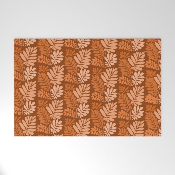 Cinnamon Forest Tropics Welcome Mat Gallery Image 1