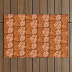 Cinnamon Forest Tropics Outdoor Rug Gallery Image 1