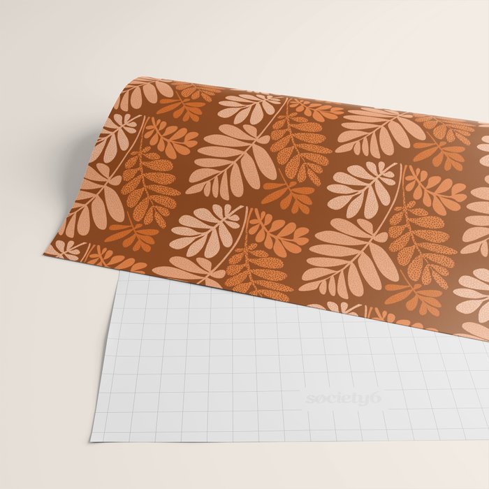 Cinnamon Forest Tropics Wrapping Paper Gallery Image 2