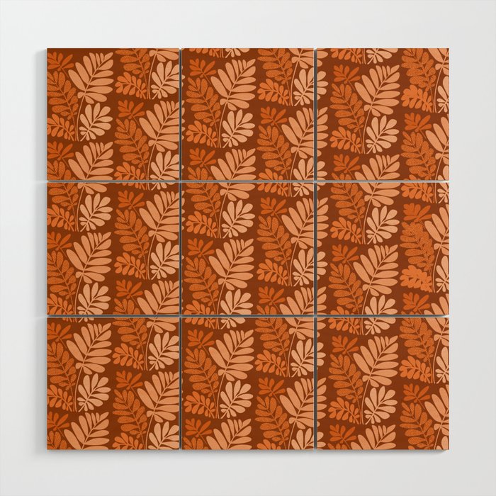 Cinnamon Forest Tropics Wood Wall Art Gallery Image 1