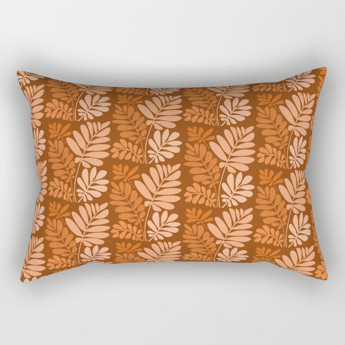 Cinnamon Forest Tropics Rectangular Pillow Gallery Image 1
