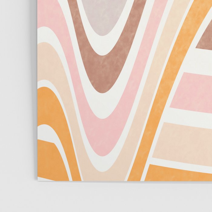 Bowy Pastel Stripes Poster Gallery Image 3