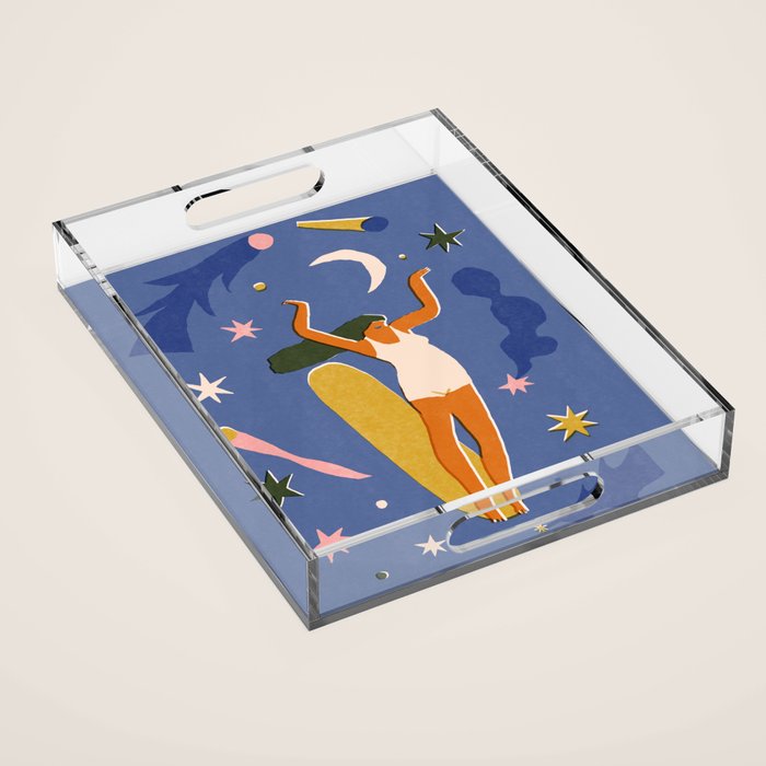 Dance with the stars Acrylic Tray Gallery Image 1