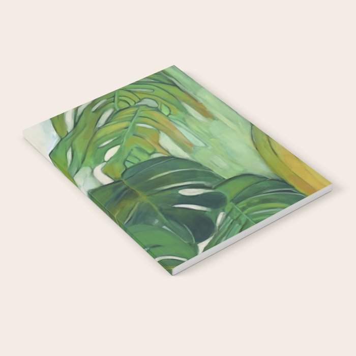 Green Abstract Plants Notebook Gallery Image 2