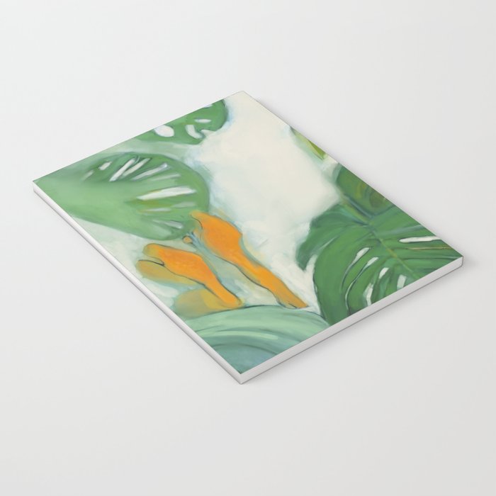 Green Abstract Plants Notebook Gallery Image 3