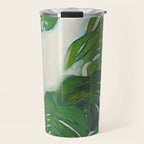 Green Abstract Plants Travel Mug Gallery Image 1
