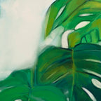 Green Abstract Plants Coffee Mug Gallery Image 2