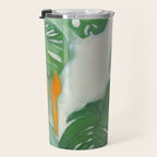 Green Abstract Plants Travel Mug Gallery Image 3