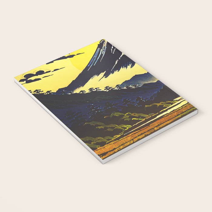 Prayer - A Contemporary Ukiyo-e Nature Landscape Notebook Gallery Image 3