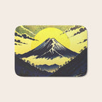 Prayer - A Contemporary Ukiyo-e Nature Landscape Bath Mat Gallery Image 1