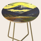 Prayer - A Contemporary Ukiyo-e Nature Landscape Side Table Gallery Image 2
