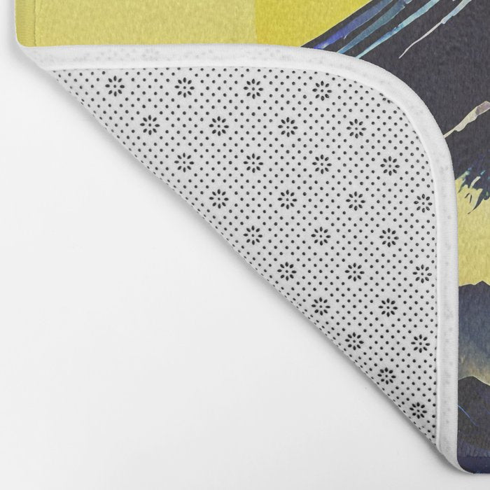 Prayer - A Contemporary Ukiyo-e Nature Landscape Bath Mat Gallery Image 2