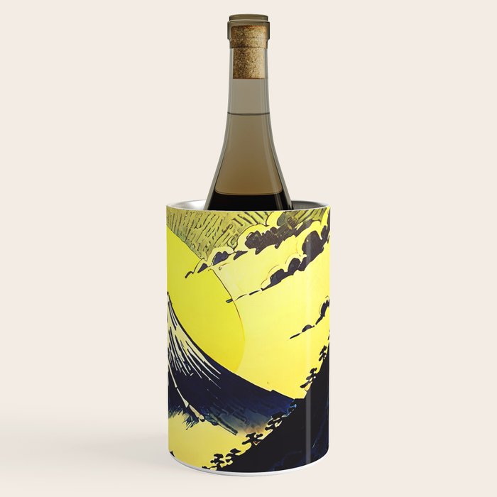 Prayer - A Contemporary Ukiyo-e Nature Landscape Wine Chiller Gallery Image 3