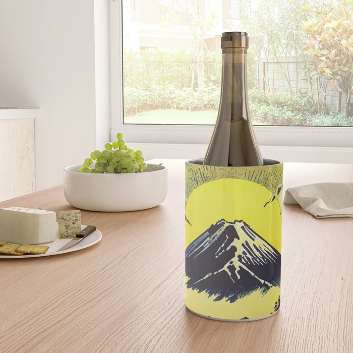 Prayer - A Contemporary Ukiyo-e Nature Landscape Wine Chiller Gallery Image 4