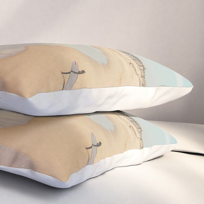California Beach Pillow Sham Gallery Image 3
